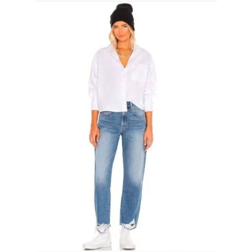 denimist Women's Mote Destroyed Ankle Boyfriend Jean Jeans Sz 25 NWT 398